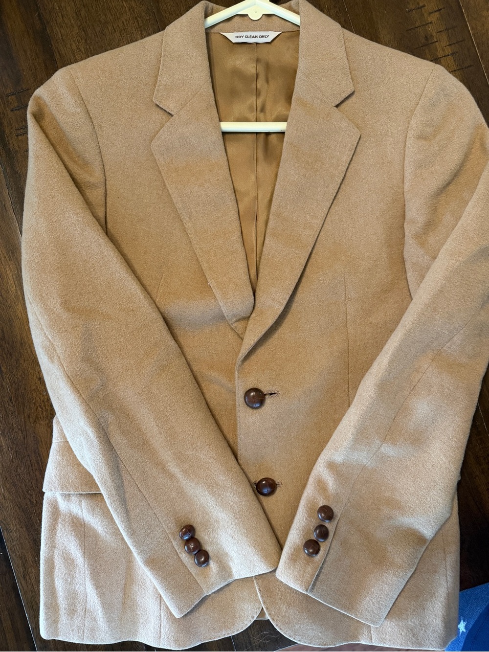 100% camel blazer